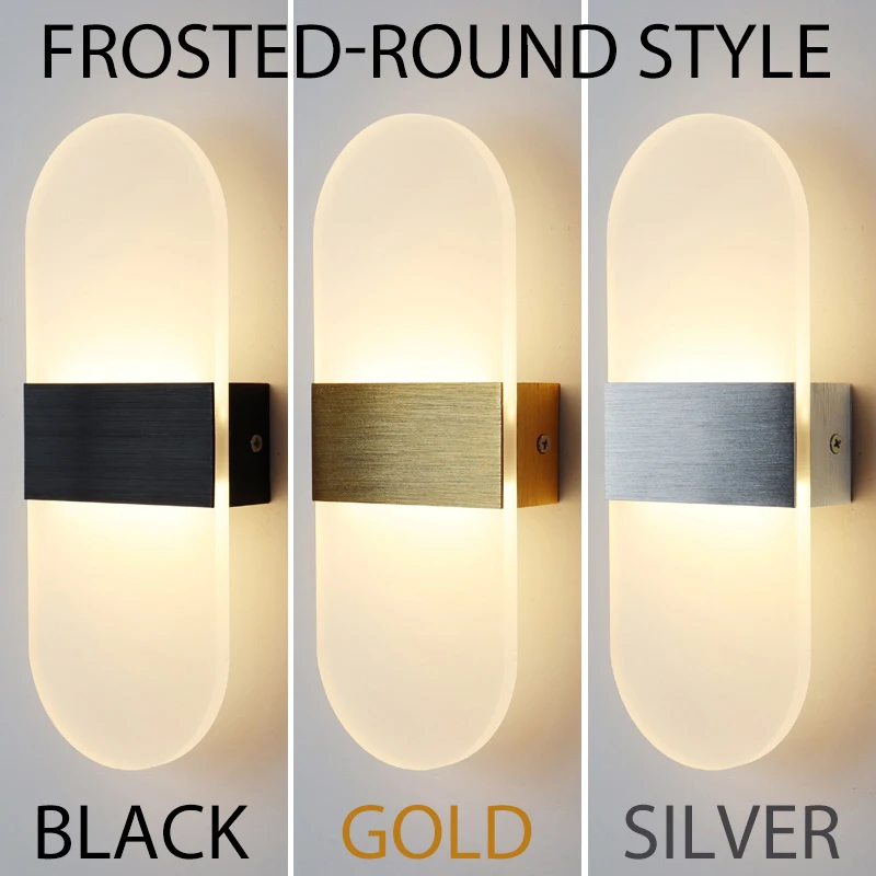 Acrylic Artwork LED Wall Lights Lighting4Home