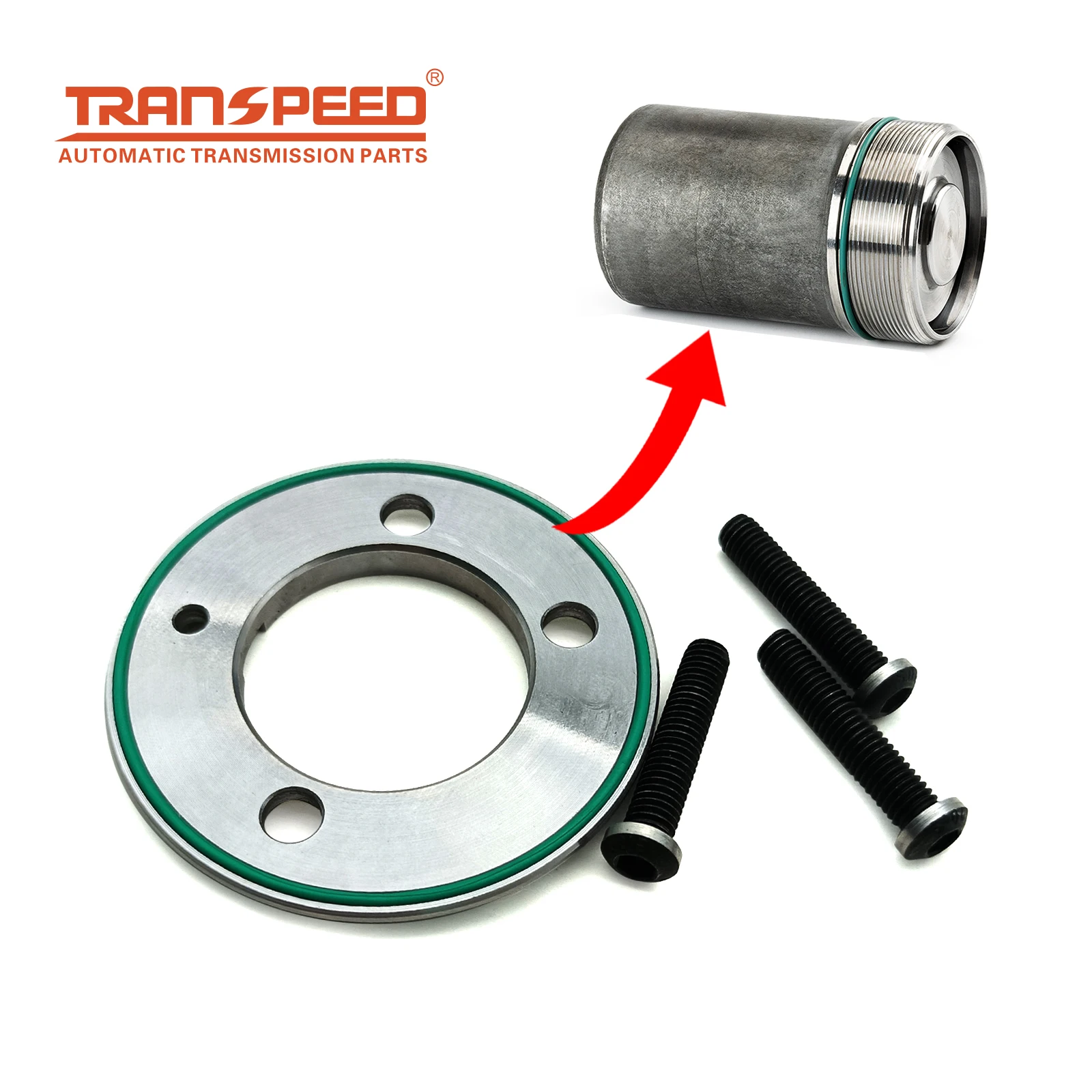 TRANSPEED NEW 0AM DQ200 DSG 7 Auto Transmission Aluminum Housing Base Shim of Improve Piston for AUDI VW SEAT SKODA OAM Gearbox