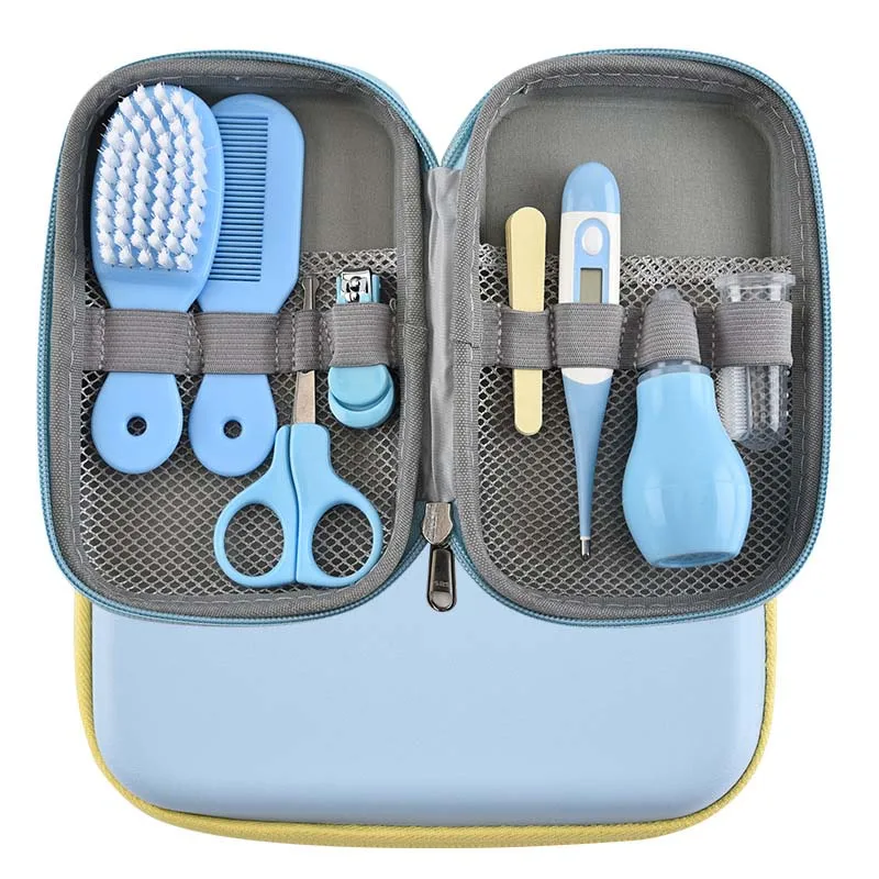 

8pcs Baby Nail Scissors Portable Infant Child Healthcare Tools Sets Newborn Grooming Care Kits for Toddler Gift