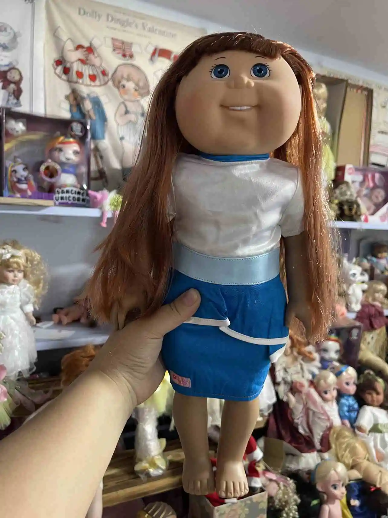 thumbnail image 1 of En existencia Muñeca Cabbage Patch original Muñeca de vinilo Linda Muñeca de algodón PP Cambiante Juguete Cabbage Patch Kid Amigos Regalo de cumpleaños, 1 of 5