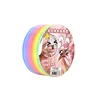 Rainbow Nano Tape Glue Pinch Music Blowing Gold Powder Toy Kid Shinny Set Students DIY Decompression Water Balloon Tape 4