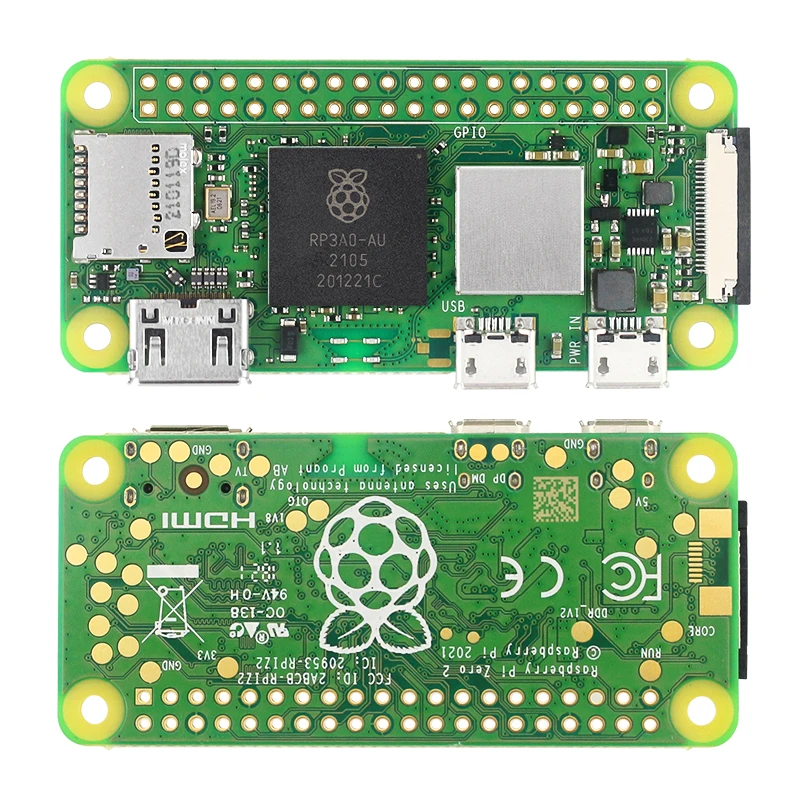 Raspberry pi Zero w Quad-core 64-bit Cortex-a53 Bluetooth Ble & Wifi pi Zero pi Case Opcional Fonte de Alimentação Dissipadores de Calor - Imagem 6