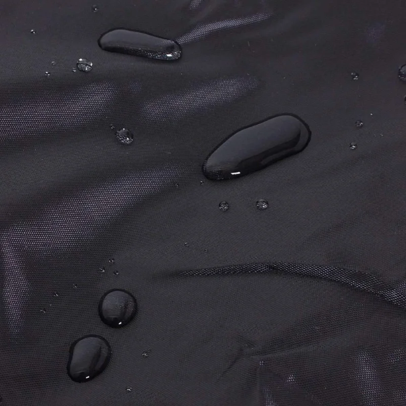 Waterproof BBQ Cover Grill Cover Anti Dust Rain Gas Charcoal Electric Barbeque Garden Grill Protection Outdoor 4 Sizes Black BLK