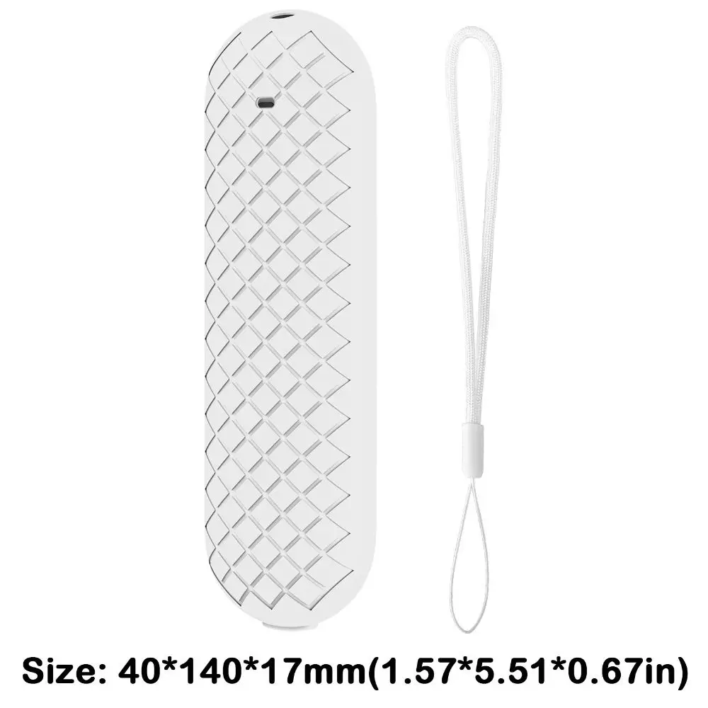 Silicone Protective Case for Google TV Streamer 4K Remote Control Non-slip Soft Durable Shockpro Protective Cover Shell