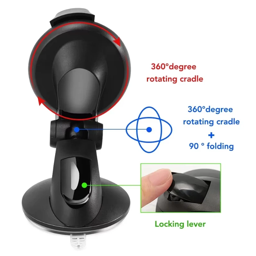 Universal Mobile Car Phone Holder for Phone In Car Holder Windshield Cell Stand Support Smartphone Voiture Suporte Porta Celular - 4