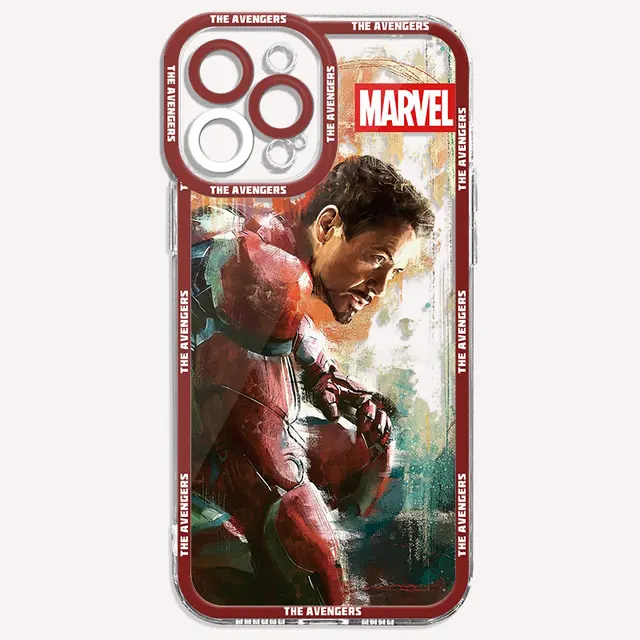The Avengers Marvel Case for iPhone 15 Pro 11Pro Max XR 12 13 Mini