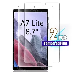 2 - Pack HD Tempered Glass Screen Protector for 8.7 - Inch Tablets - Anti - Scratch Protective Film (Tab A7 Lite 8.7)