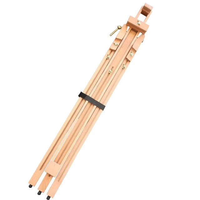 Portable Adjustable Wood Painting Easel Stand Foldable Travel Easel Oil Watercolor Easel Sketch Drawing For Artist Art Supplies 1