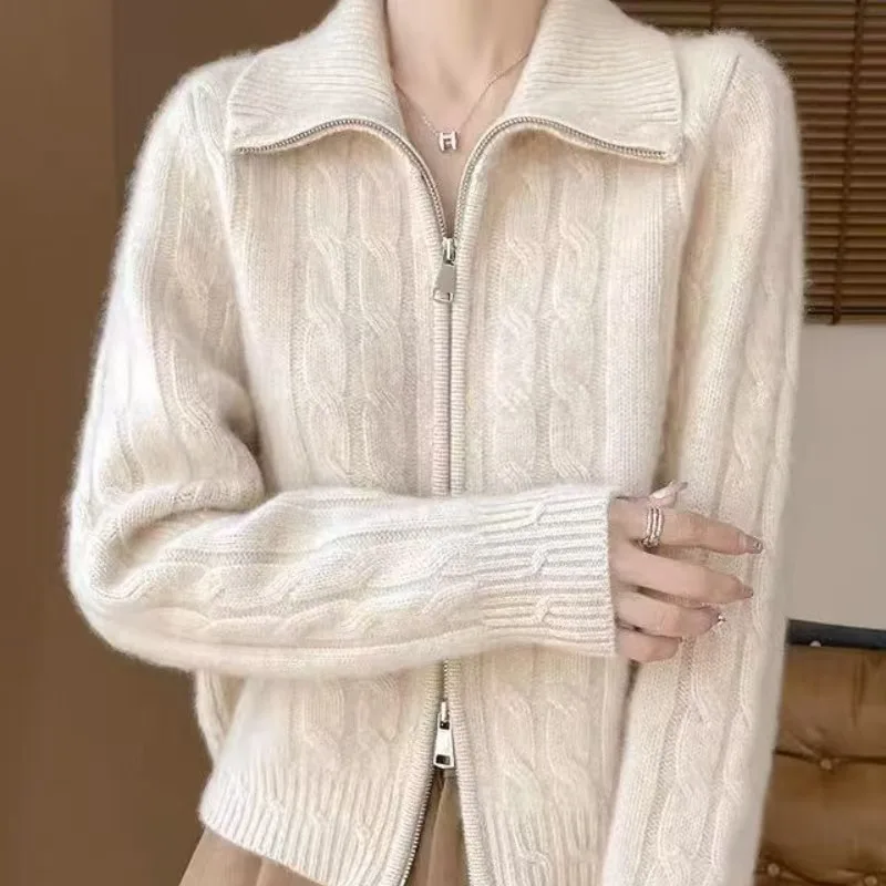 Vintage CK Double Zip Cardigan