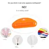 Toothpaste Squeezer Tooth Paste Holder Oral Care Bathroom Tools Tube Cosmetics Press Facial Cleanser Rolling Squeezing Dispenser 2