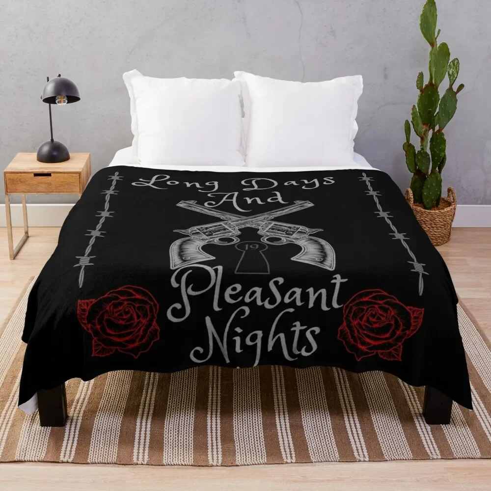 Lunghe Giorni E Belle Notti, The Dark Tower, Stephen King Fan Design Coperta Da Campeggio Coperte Estive Del Venerdì