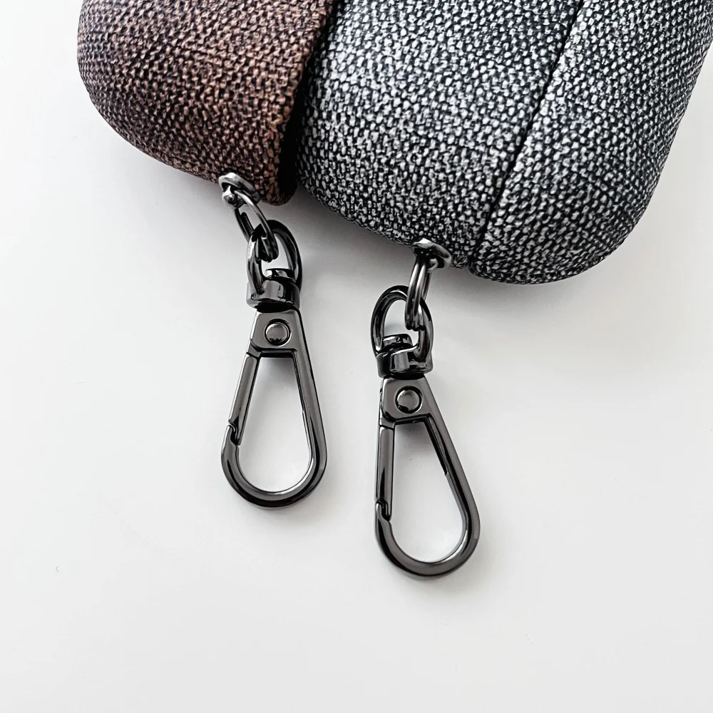 Fashion Matte PU Leather Hook Earphone Case For Apple Airpods 1 2 3 4 Pro 3 2 Wireless Bluetooth Earphone Anti Scratch Cover