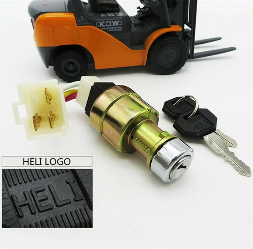 Forklift Ignition Original Start Switch JK411 Suitable For Heli Long Gong 1-10T 3 Wires