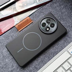 Ultra Thin Hard Magnetic Solid Color PC Phone Case Cover for OnePlus 9R (RR PC Black)