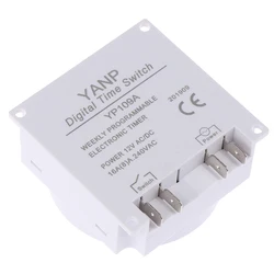 Programmable LCD Display Digital Timer with OVP Switch (A)