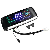 48V 60V 72V moteur compteur de vitesse écran LCD Ebike affichage pour vélo électrique Ebike Scooter pièce de rechange Compatible couleur noire 1