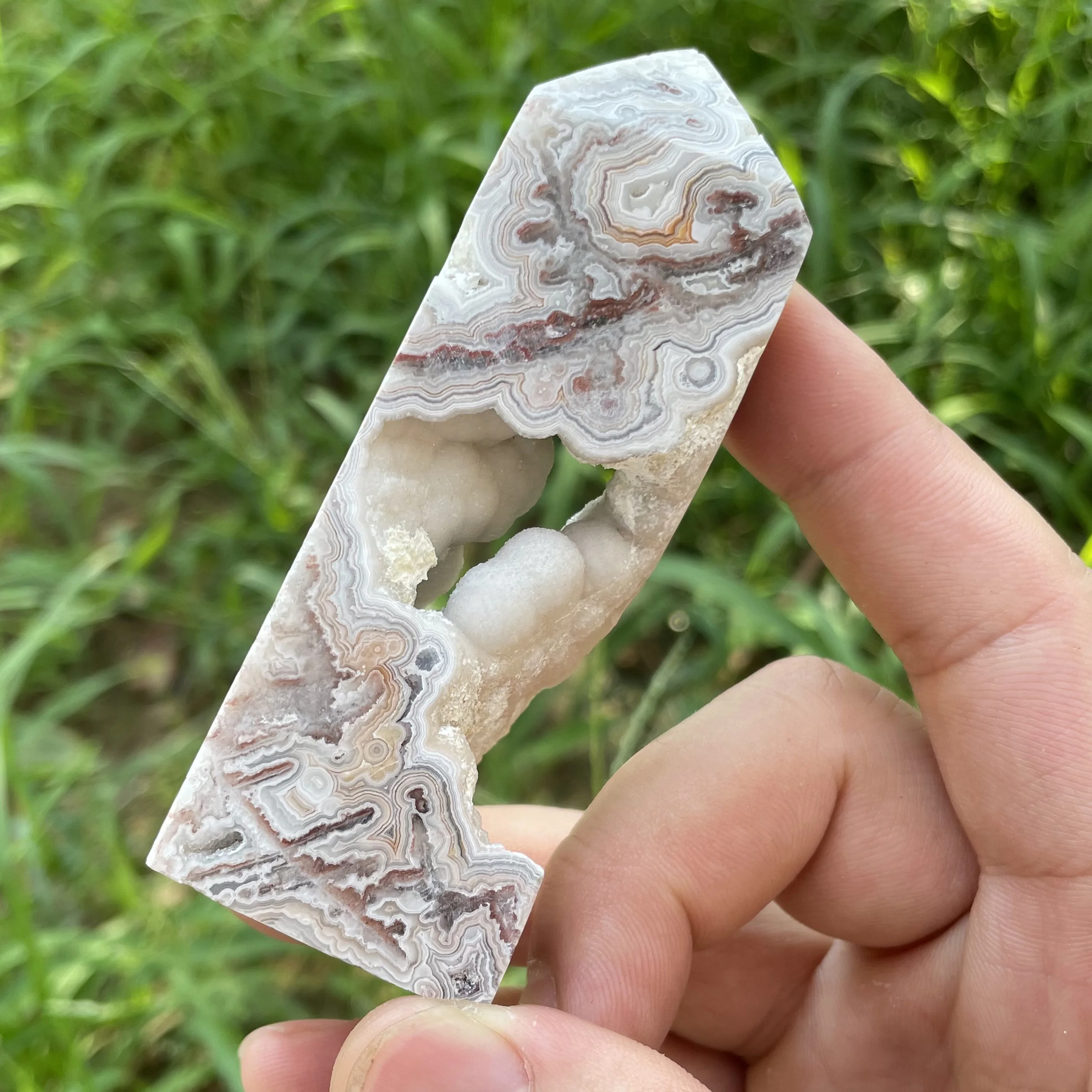 Agate on sale druzy stone