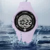SYNOKE Kids Digital Watch Student Sports Waterproof Electronic Watch Shock Resist Multifunctional Children Seven Lights Watches 2