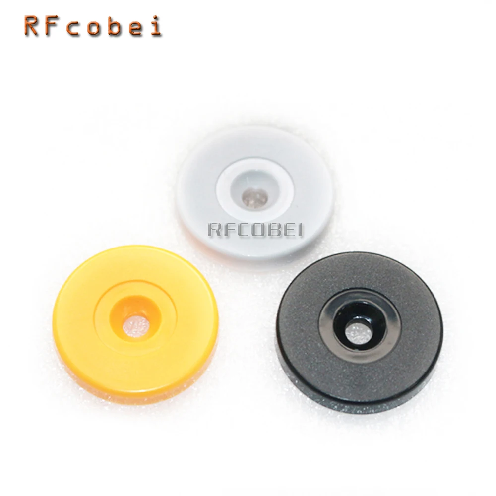 100pcs/lot checkpoint 125Khz Rfid Tag EM4100 ID Round Coin chip card ...