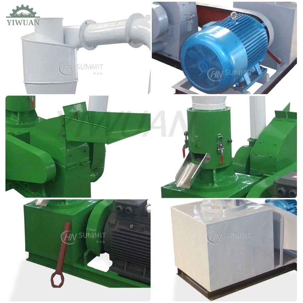 15/22/30KW Electric Wood Pellet Machine Biomass Pelletizer Fuel Pellet Press Extruding Machine High Quality
