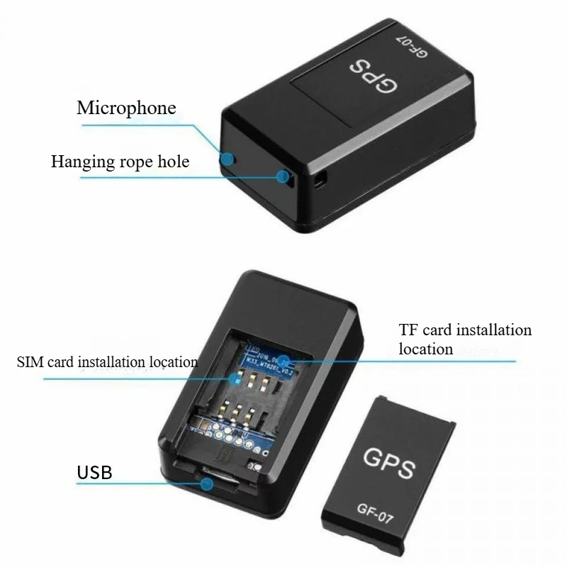 Micro Magnetic GPS Tracker Vehicle Motorcycle Real-time Anti-theft Tracking Monitor Personal Anti Loss Positioning Mini GPS gps tracker