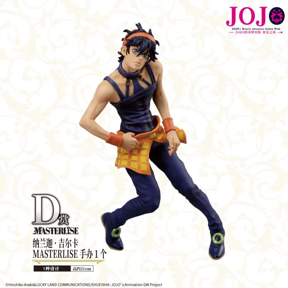 In Stock Bandai Jojo Enjoys The Wind Of Gold With A Handmade By