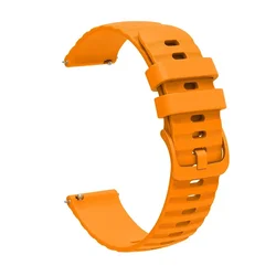 Premium Silicone Strap - 20mm/22mm Fitness Smartwatch Bracelet Wristband for 1PCS 20MM (Yellow)