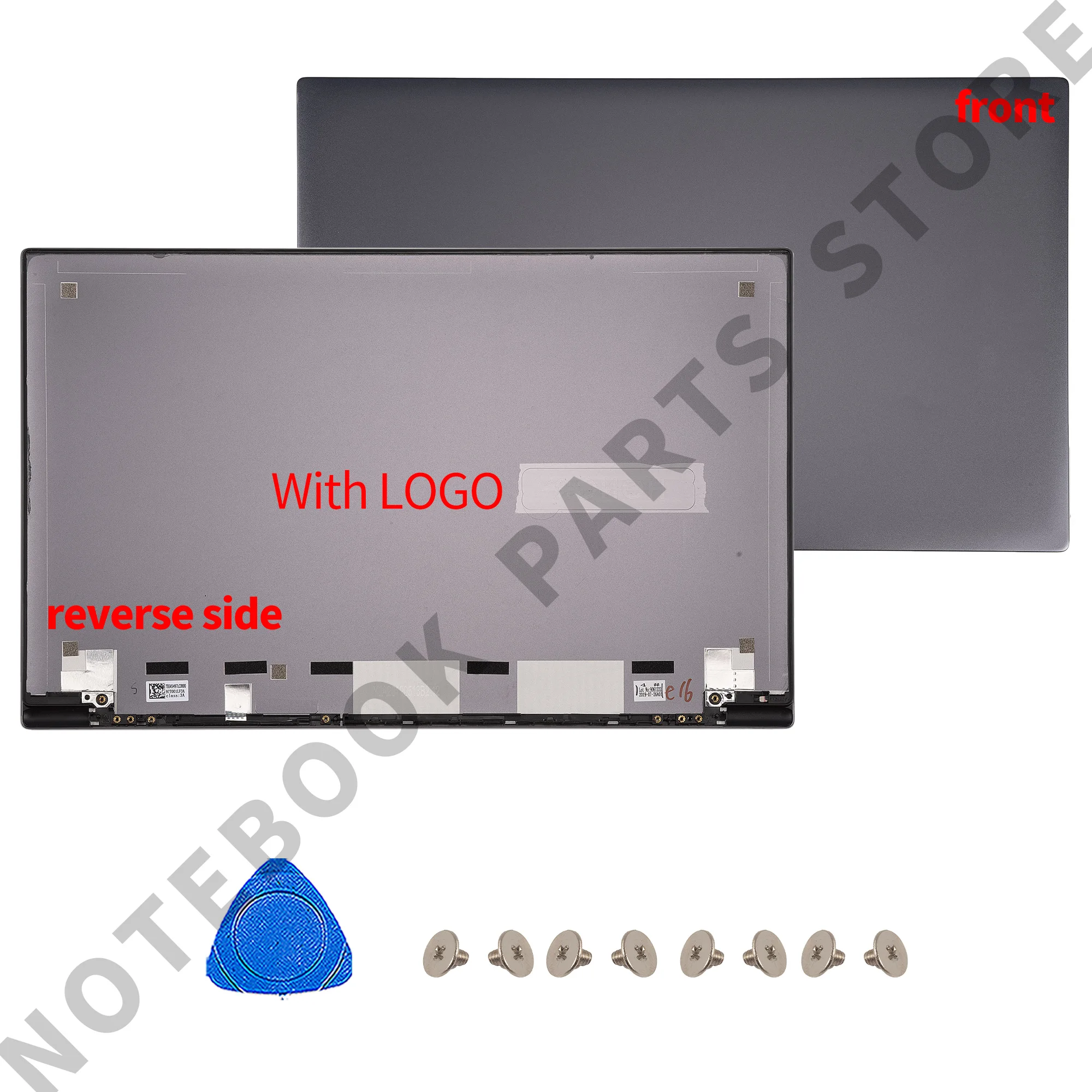 Honor MagicBook Pro용 노트북 부품, 16 HBL-W19L HBB/HLYL-WFQ9 HLY-W19R LCD 후면 커버 베젤 팜레스트 하단 케이스 힌지 커버