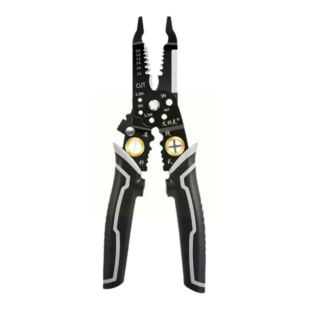 

Plier Wire Crimping Iron Multi-function Cutter Clamper Tool O2a7 Winding Stripper Splitting Electrician