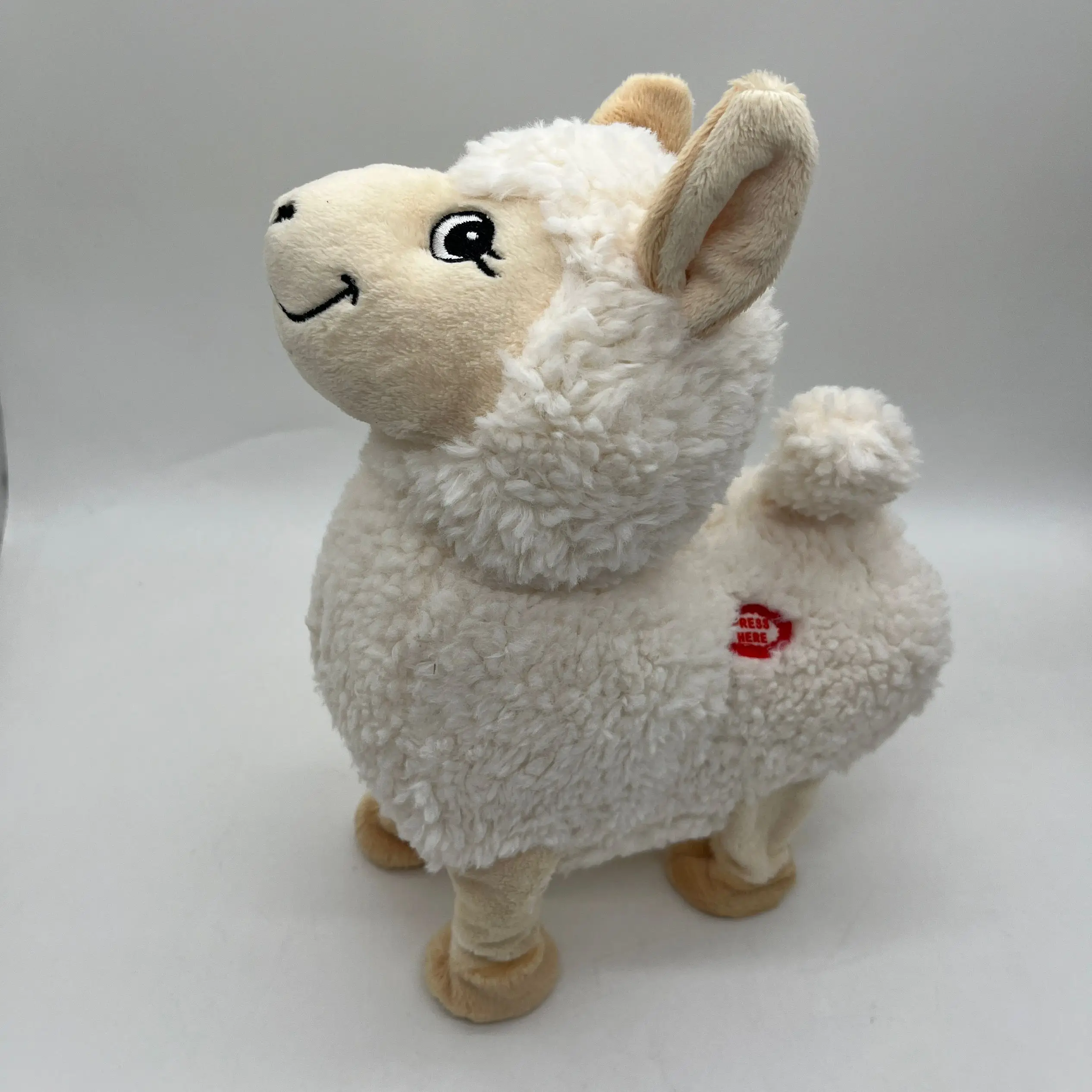 New Plush Electric Head Shaking Dance Singing Shake Butt Alpaca Children's Electric Doll Sheep New Unique Toy