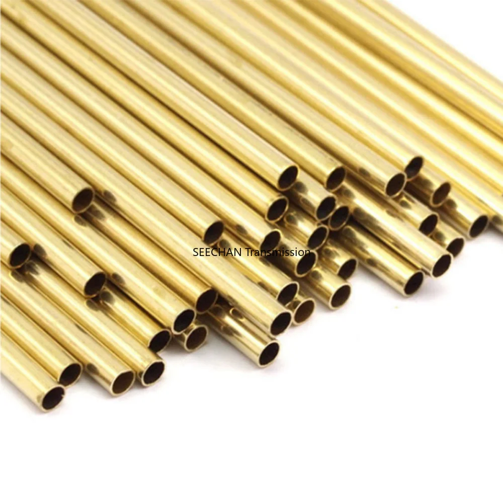 High-Quality Thin-Walled Brass Tube - Small Diameter, Straight Tubing