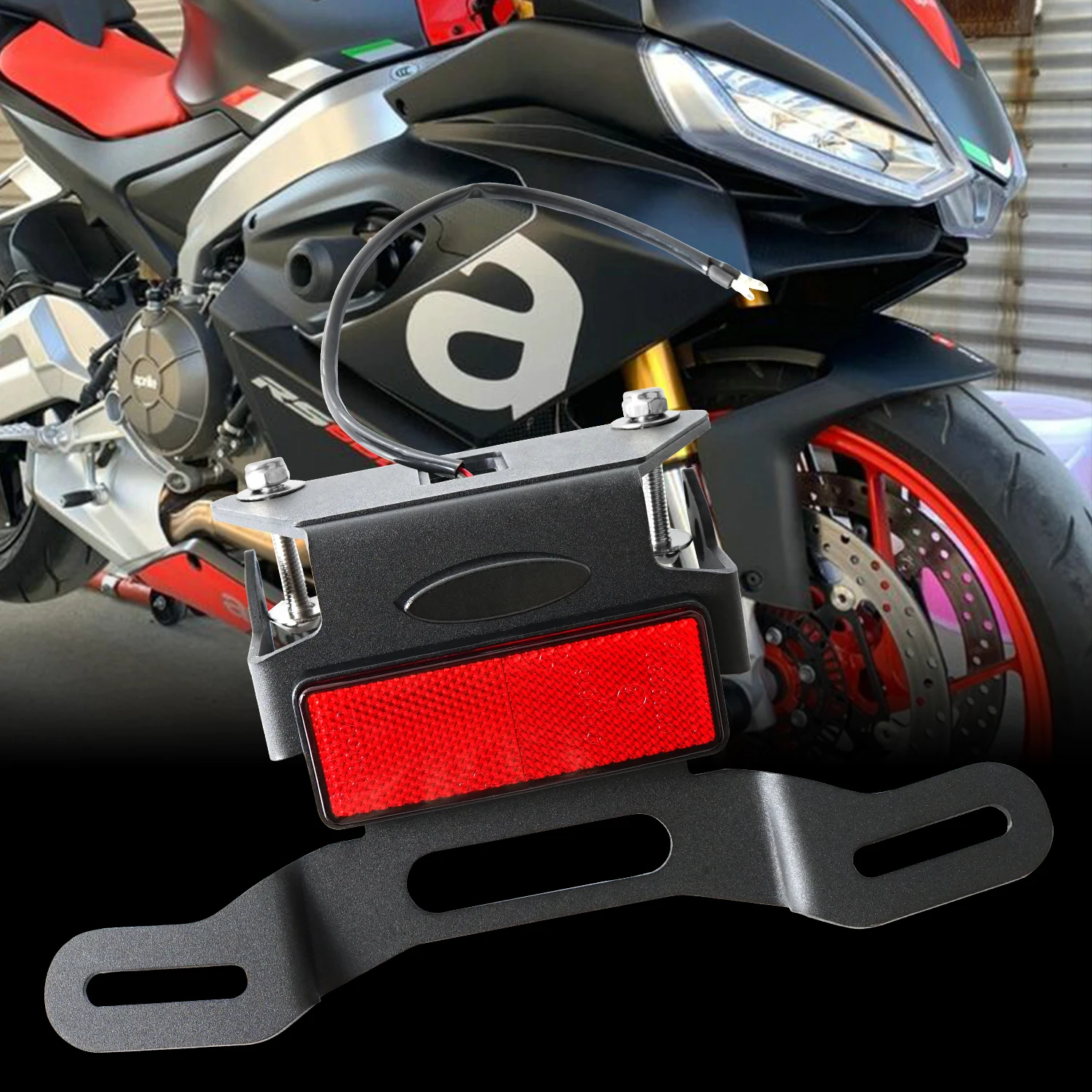License Plate Holder Aprilia Rs 660 Aprilia Tuono 2021 Plate Holder Motorcycle Aliexpress