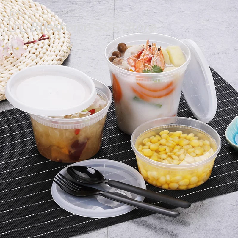 10-Piece Leakproof Food Storage Container Set with Lids