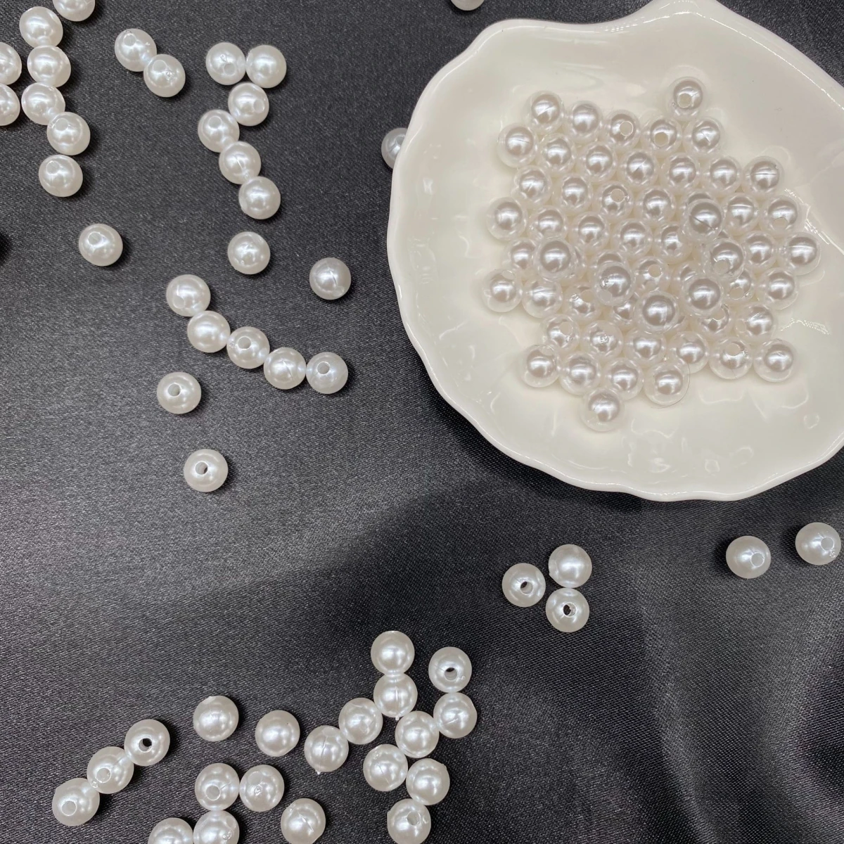 3-20mm ABS Imitation Perle Perlen Mit Loch Runde Kunststoff Acryl Spacer Lose Perlen Für DIY Handwerk schmuck Machen Bekleidungs Accesso – Detail 7
