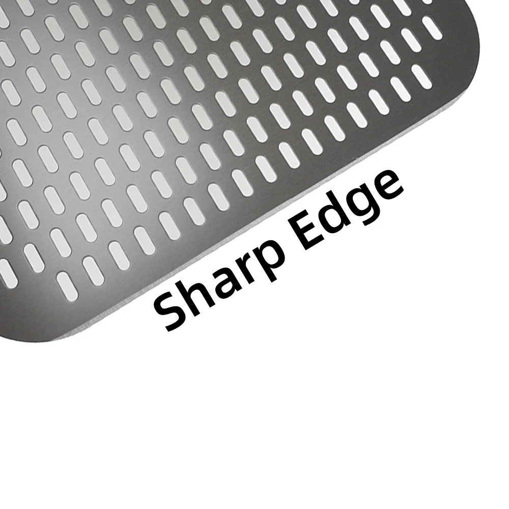 12 13 14 16 Inch Big Pizza Perforated Shovel Paddle Short Handle Oven Turning Peel Kitchen Tools Spatula Nonstick Pizza Baking