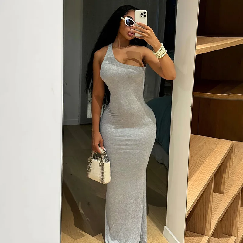 Women’s Sleeveless Halter Bubble Dress – Backless Tie-Up Summer Party & Beach Dress - View #4