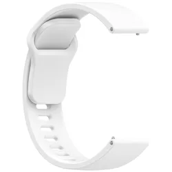 Smart Strap and Protective TPU Case for Enhanced Wearable Experience (White Strap)