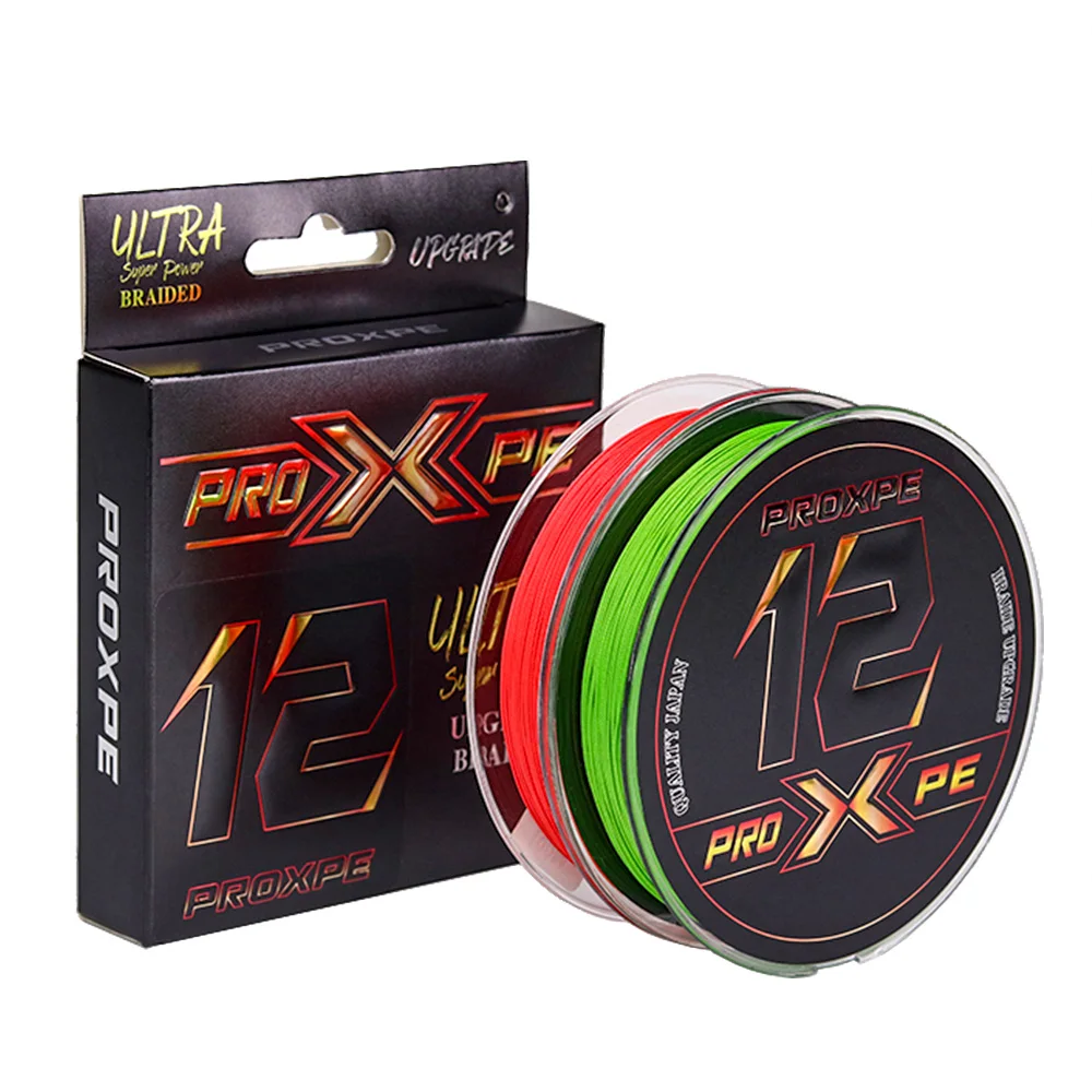 PROXPE Fishing Line 8 Strand PE Carp Braided Line Peche Sea Multifilamento  Cord 12~100LB 100M Pesca Fly Red Green - AliExpress