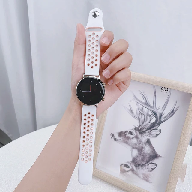 Cinturino Silicone Per Amazfit GTS, GTR E Bip - 20mm Sportivo E Comodo - Foto 5