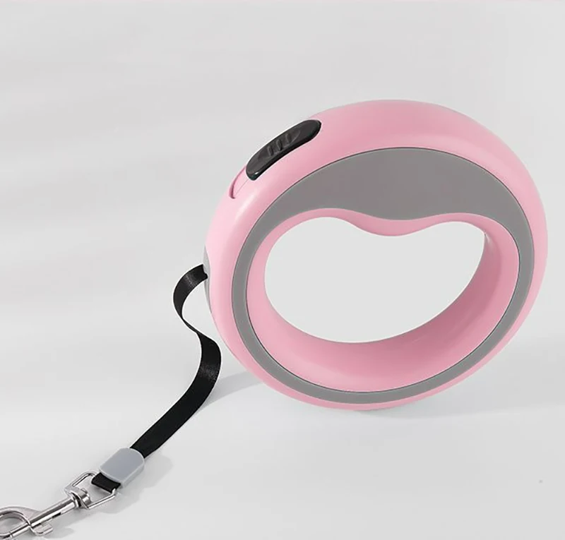 2.5 Meter Retractable Dog Leash, 360° Walking Leash with One-Handed Brake - PeticaDeals