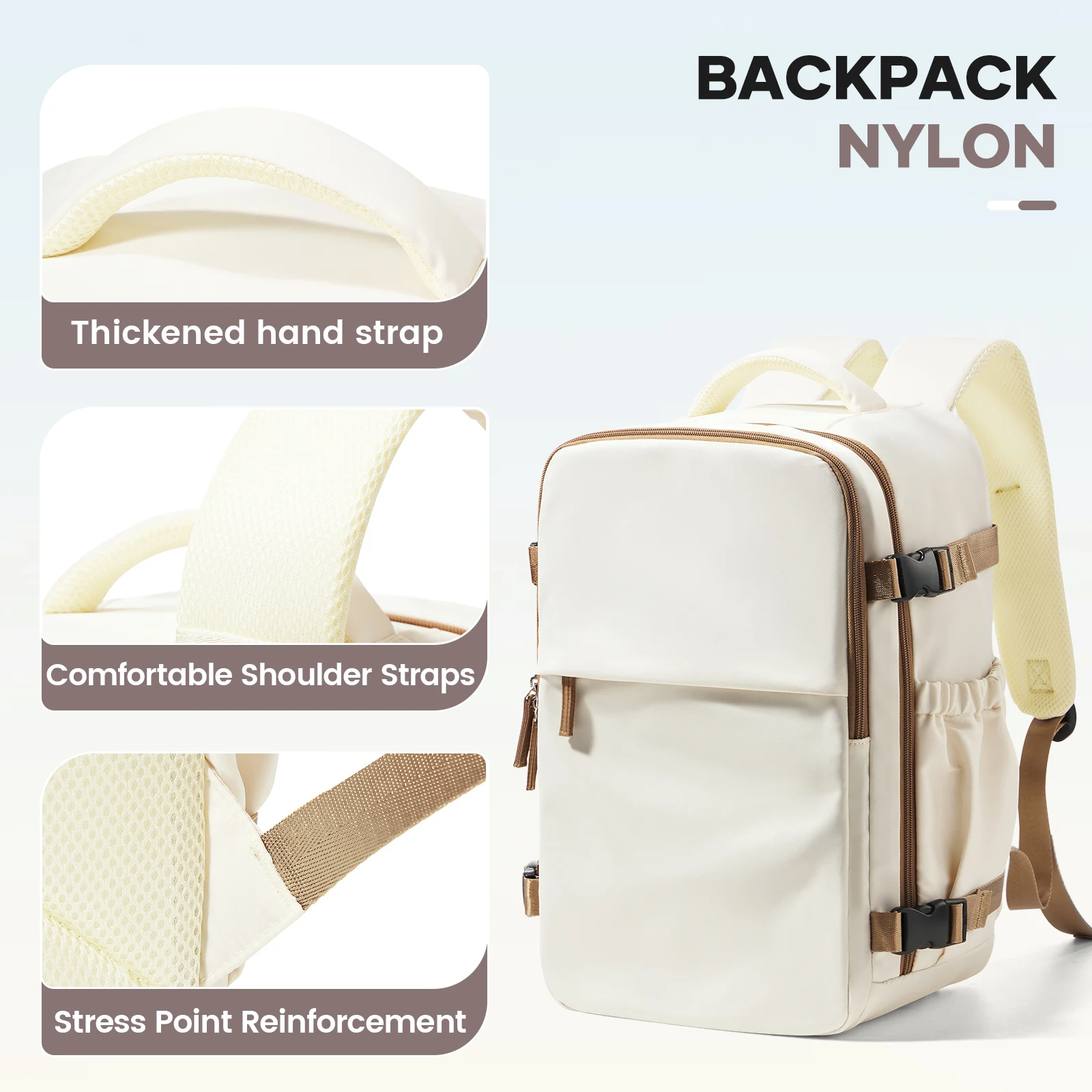 Ryanair Wizzair 40x30x20 Travel Aviation Backpack Air Vacuum Storage Bags With Backpack Men Women College Notebook Backpack