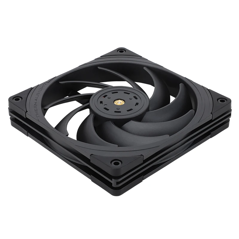 Thermalright TL-B14 - Ventola Per CPU Da 140 Mm, Ventola Per Computer, Controllo PWM, 1500 Giri Al Minuto, Ventola A Pressione Statica Per Cuscinetti S-FDB (nero - 10