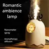 300ML Cute Humidifier Mini Aromatherapy Humidifiers Diffusers Essential Oil Diffuser Home Car Air Purifier Baby Sterilizer 4