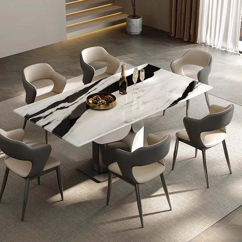 

Console Luxury Dining Tables Hallway Reception Center Room Restaurant Dining Tables Bar Mesa De Jantar Minimalist Furniture