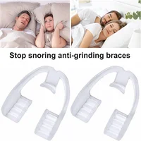 1/2/5PCS Bruxism Mouth Guard Sleep Mouthguard Splint Clenching Dental Braces Alignment Trainer Sleep Aid Teeth Protector Tools 1