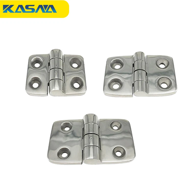 

304 Stainless Steel Pontoon Boat Door Hinges Marine Accessories Yacht Boat Hinge Hardware Small Loose-leaf Folding Hinges