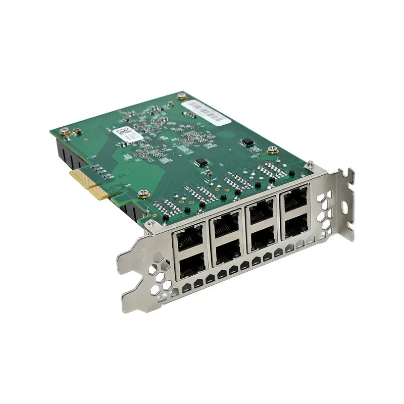 PCI-E 서버 멀티 포트 네트워크 카드, I350 칩셋, 8 기가비트 네트워크 카드, I350-T8