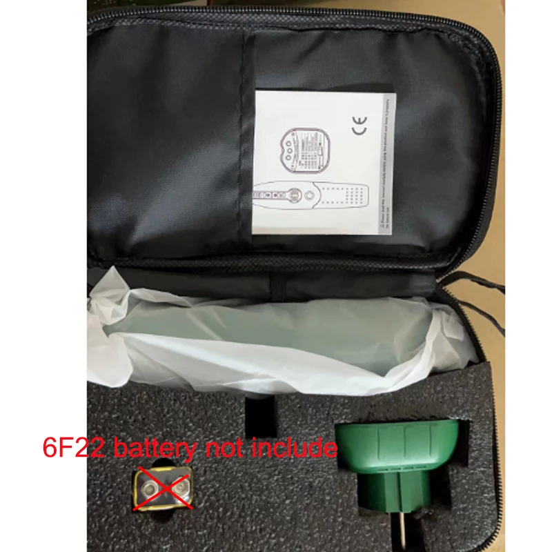 MS5902 Automatic Circuit Breaker Finder Fuse Socket Tester 220V European specification American 110V with Flashlight 3
