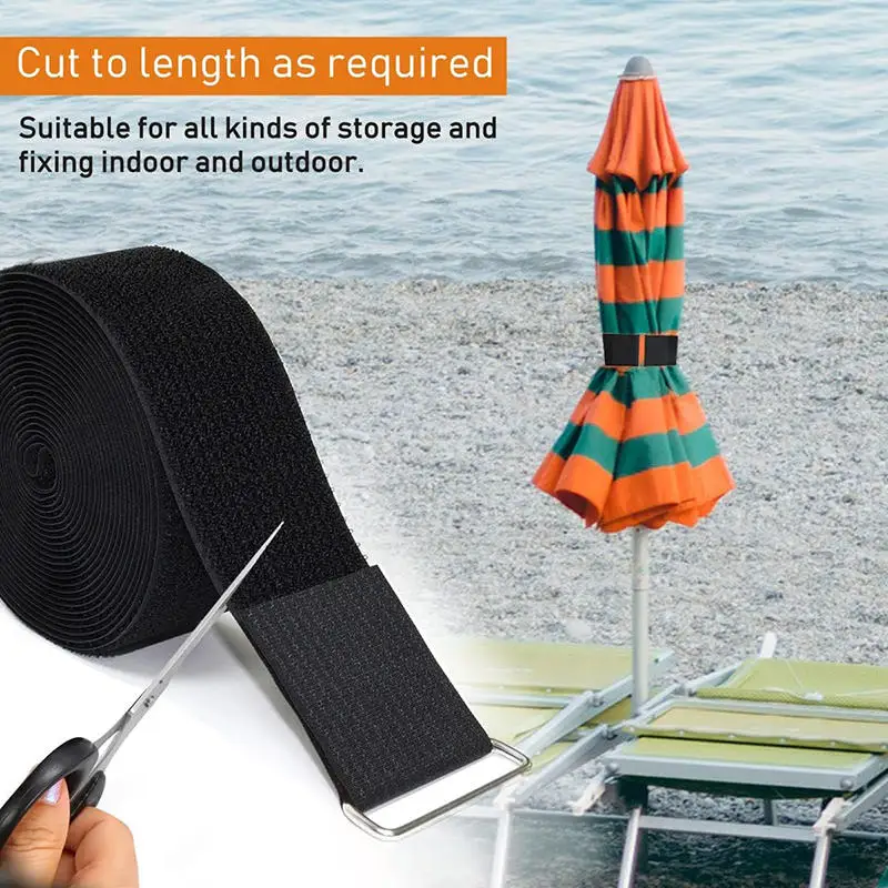 5M 20/25mm Black Nylon Webbing Tape Backpack Strap Pet Collar Safety Belt Ribbon Band DIY Bag Clothing Sewing Accessories