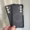 For Magnetic magsafe carbon fiber case for Samsung Galaxy S25/S24Ultra case shockproof Aramid for Galaxy S25Ultra carbon Cover 5